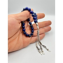 Sertifikalı Lapis Lazuli Doğal Taş Tesbih 8 Mm Aaa Kalite