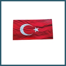 Bezos Türk Bayrağı Oto Sticker Küçük Kırmızı Beyaz 16x8cm Ob Standart
