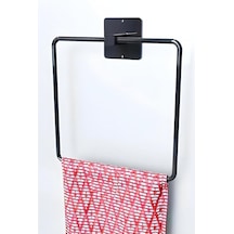 Kare Havluluk Banyo Havluluk Paslanmaz Yapışkanlı Askı Standı Banyo Askısı Mutfak Askısı Havlu Tutucu 16 16 Cm Diğer