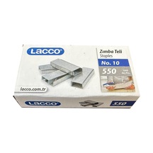 Lacco Tel Zımba - Küçük Boy No:10 - Zımba Teli - 1000 Adetlik Kutu