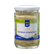Metro Chef Enginar Konservesi 610 G 6-8 Cm Sakız Cinsi Kılçıksız Tarı