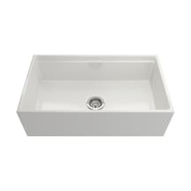 Bocchi 1504-001-0120 Contempo Step Rim Mutfak Eviyesi Beyaz 84 CM