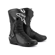Alpinestars Smx-6 V3 Korumalı Motosiklet Botu Siyah Beyaz