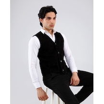 Erkek Hakiki Deri Yelek (545236898)