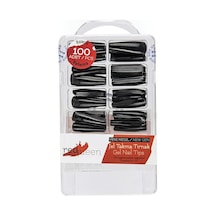 Redqueen Jel Takma Tırnak Stiletto Rq-1452 Siyah