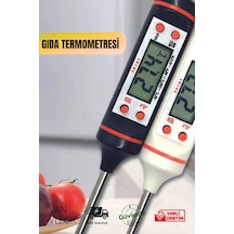 Dijital Gıda Termometresi Et, Süt, Su, Yiyecek Sıcaklık Ölçer