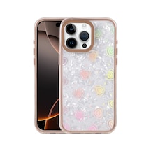 Apple iPhone Uyumlu  16 Pro Max Uyumlu Lumi Desenli Kapak - Çöl Titanyum