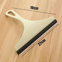 Çok Fonksiyonlu Cam Sileceği Silikon Kaymaz Pencere Zemin Kazıyıcı Uzun Saplı Banyo Aynası Kazıyıcı Ev Cam Temizleme