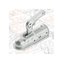 Römork ve Karavan Kaplin - 2000 Kg - Yuvarlak 50 Mm Bağlantı