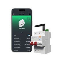 Akıllı Wi-fi C Tipi 63a 2p Otomatik Sigorta - Akım Koruma Rölesi