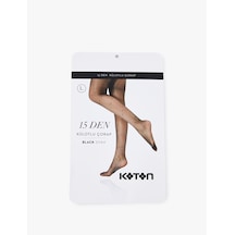 Koton Puantiyeli Külotlu Çorap Siyah 7wak80659aa