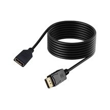 Display Port Dişi Erkek Uzatma Kablosu Display Dişi Erkek Kablo 3m