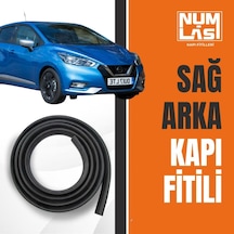 Nissan Micra 2018-2022 Sağ Arka Kapı Fitili-a Kalite-numlas-nm5525