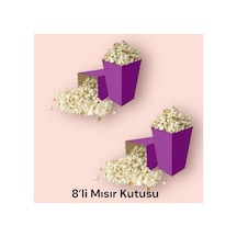 Mısır Kutusu Mısır Cips 8 Adet Adet Parti Malzemeleri Mor & Lila Mor Tüm Yaşlar