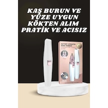 Kulak Burun Ve Yüz Epilasyon Aleti Ve Yüz Masaj Aleti İkili Cilt Bakım Seti