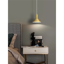Dylight Retro Metal Gold Dekoratif Rustik Kafe Mutfak Sarkıt Avize Çap 30 Cm-dy9006 Beyaz