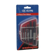 Eltaş Lrd-22 Ters Klavuz Uç Seti Hasarlı Vida Çıkarıcı 6 Parça 3-22mm