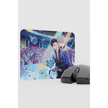Yuri On Ice Anime V2 - 22x18 Gaming Kauçuk Kaymaz Taban Mouse Pad Fare Altlığı