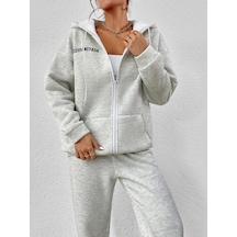 Sirra Newada Hırka Eşofman Altı Jogger- Gri Alt Üst Kombin Takım Baskılı Oversize Kapüşonlu Gri Sirra Newada Hırka Eşofman Altı Jogger- Gri Alt Üst Kombin Takım Baskılı Oversize Kapüşonlu Gri