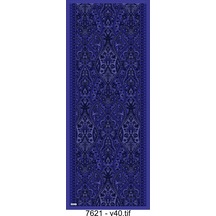 Mirsoy Scarf Sara Etnik Desen Şal Saks