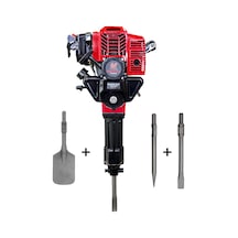 Ablacks 52-C Benzinli Profesyonel Turbo Hilti + Keski + Murç + Kürek 3 Aparat