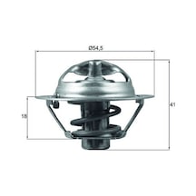 Termostat - Dacia Duster, Sandero, Dokker, Lodgy - Mahle-tx16282d