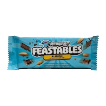 Mr.beast Badem Parçacıklı Sütlü Çikolata 60 G - 4 Adet Tarı