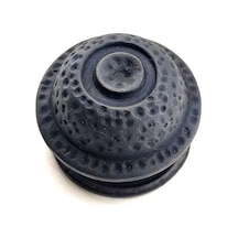 Antika Tarz Dekoratif Pirinç Gözlü Kapı Tokmağı - 78mm Çap, Oksit Diğer