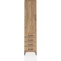 Hyperion Dolap 2 Raflı 4 Çekmeceli Tek Askılı 44x44x195 Çam-çam Çam Hyperion Dolap 2 Raflı 4 Çekmeceli Tek Askılı 44x44x195 Çam-çam Çam