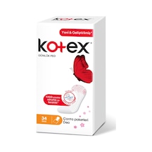 Kotex İnce Günlük Ped Parfumlu 34'lü - 8 Adet Tarı
