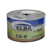 Elba Cd-r 700mb-80mın 56x 50li Shrink Kdo