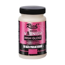 Rich High Gloss Su Bazlı Parlak Vernik 250ml