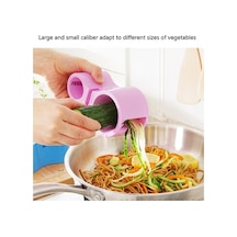 Pazly Cbtx Çok Fonksiyonlu Spiral Çift Başlı Rende Kalemtıraşlı Mutfak Aletleri Siyah Siyah