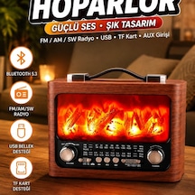 Solar Alev Işıklı Bluetooth Hoparlör 7w Ses Gücü Ve Solar Panelli Taşınabilir Müzik Cihazı