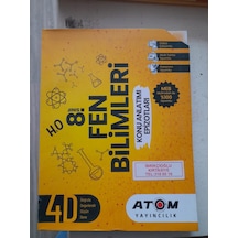 Atom 8.sınıf Fen Bilimleri Konu Anlatımlı