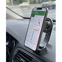 Araç İçi Manyetik Telefon Tutucu Katlanabilir Navigasyon Standı Diğer