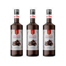 Nish Çikolata Aromalı Şurup 3 X 700 Ml - Pet Şişe