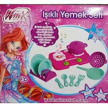 FURKAN TOYS WİNX CLUB 11 PARÇA SESLİ IŞIKLI YEMEK SETİ