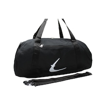 Msmixxstore Siyah Renk Suya Dayanıklı Kumaş Seyahat Spor Gym Ve Fitness Çantası Siyah