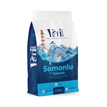 Petipure Somonlu Kuru Yetişkin Kedi Maması 1,2 Kg - Besleyici Vitamin İlaveli Tam Ve Dengeli Mama