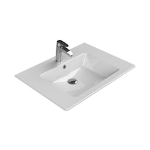 Turkuaz Seramik Ibiza Etajerli Lavabo 71 x 51 CM