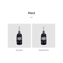 Joyo Jw-03 Gitar Kablosuz Sistemi Verici Alıcı Gitar Bas Için Con