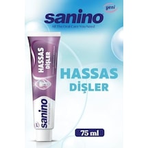 Sanino Hassas Dişler İçin Beyazlatıcı Diş Macunu, 75 Ml, 6'lı Paket