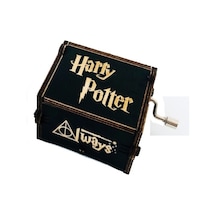 Harry Potter Ahşap Çevirmeli Müzik Kutusu