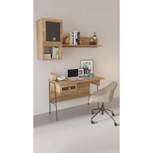Arya Raflı 59x120 Cm Çalışma Masası Bilgisayar Masası Ofis Ders Y Diğer