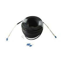 Fibre Fiber Optik Breakout Patch Cord Kablo SM SC-LC 30MT