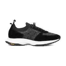Tamer Tanca Erkek Deri & Tekstil Siyah Sneakers & Spor Ayakkabı 698 1090-2 Erk Ayk Y24 Sıyah Trk Siyah