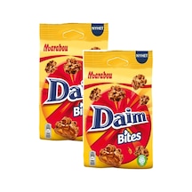 Daim Bites Mısır Gevrekli Sütlü Çikolata Kaplı,bademli Karamel Dolgulu Çikolata 145 G X 2