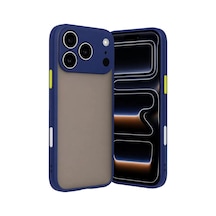 Newface Apple İphone 17 Pro Kılıf Montreal Silikon Kapak - Laicvert Lacivert