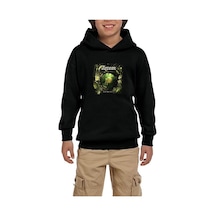 Zepplin Giyim Ayreon The Source Siyah Çocuk Kapşonlu Sweatshirt Siyah